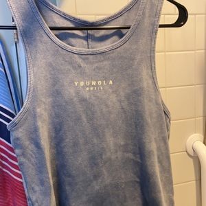 YoungLA wavy ribbed tank